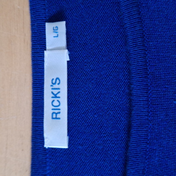 Ricki's Long Colour Block Sweater Cotton Blend - Picture 5 of 6